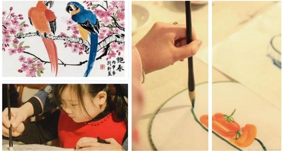 杭州排名前六少儿国画培训机构开启